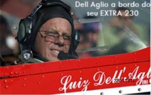 Luiz Carlos Basson Del’Aglio, com mais de 19 mil horas como piloto agrícola