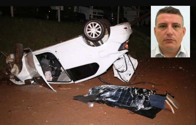 policial acidente Ex-Pm de Maringá morre de acidente na rodovia BR-376