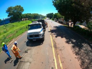 89158085 2840935796001383 8430456817007460352 o Obras de recuperação do Contorno Sul entram na fase de recape e pintura