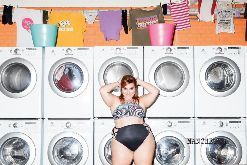 Foto de Ju Romano é primeira plus size na Playboy