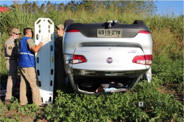 Foto de Família de Maringá que retornava de velório sofre acidente na rodovia