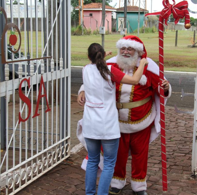 Foto de Papai Noel no I-MESA