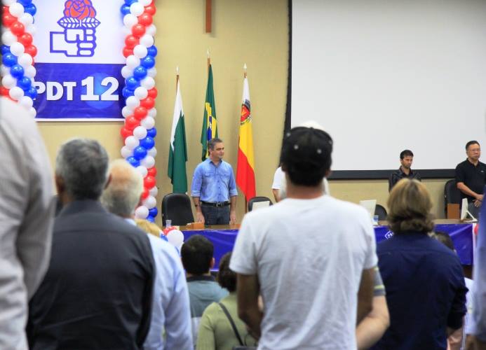 Foto de Há um ano Ulisses Maia lançava sua candidatura a prefeito de Maringá pelo PDT