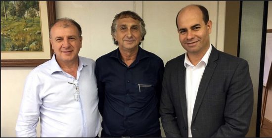 Foto de Deputado Evandro Araújo e prefeito Walter Volpato visitam a Sedu