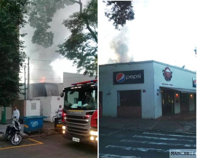 Foto de Incêndio em restaurante