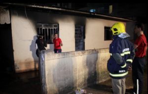 cadeirante incendio zona 7 Cadeirante morre carbonizado em Maringá