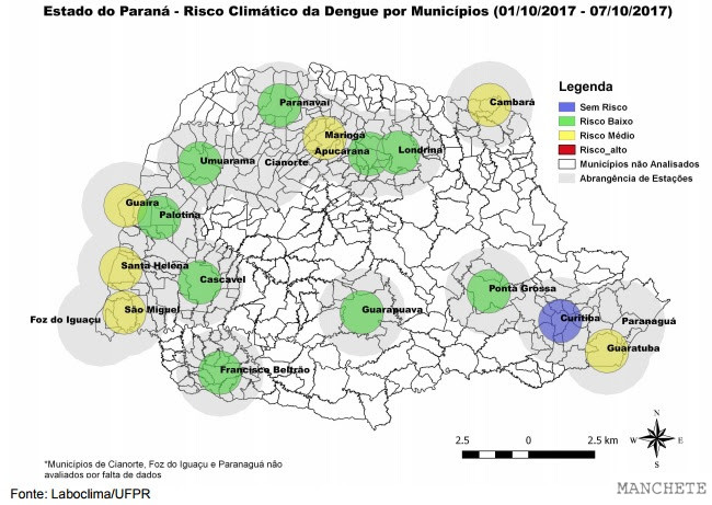 Foto de Notificações de dengue caem quase 80% em Maringá