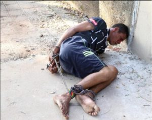 agressor morador de rua Guarda Municipal evita homicídio em Maringá