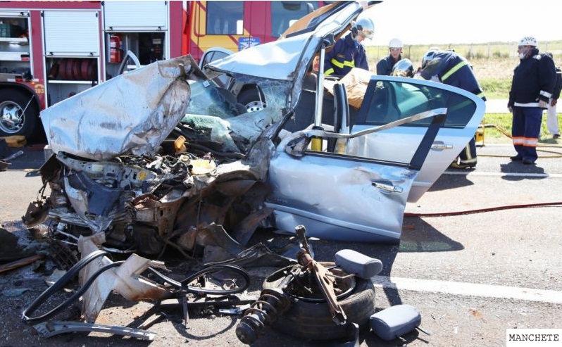 Foto de Motorista sofre acidente impressionante na rodovia em Maringá