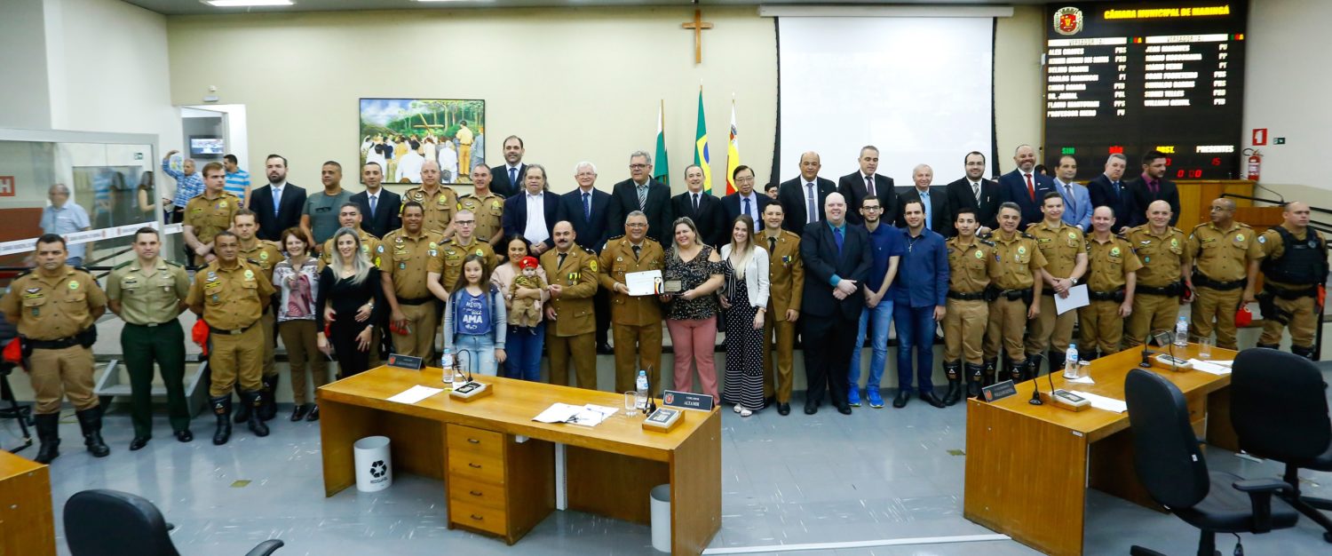 Foto de Polícia Rodoviária recebe Brasão do Município