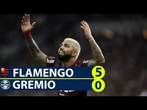 Foto de Flamengo atropela o Grêmio no Maracanã e volta a disputar uma final da Taça Libertadores após 38 anos