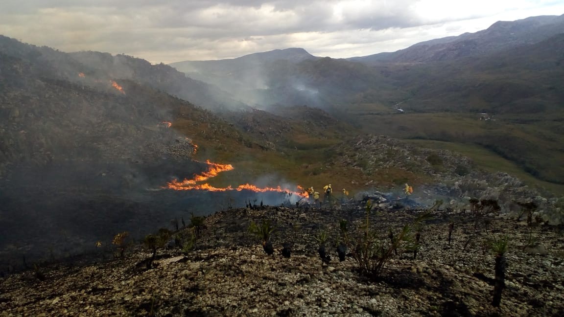 Foto de Parque Serra do Cipó é reaberto após controle de incêndio