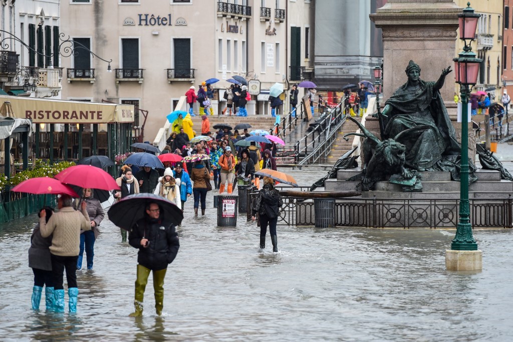 Foto de Veneza sofre com baixa em reservas de hotéis após inundação