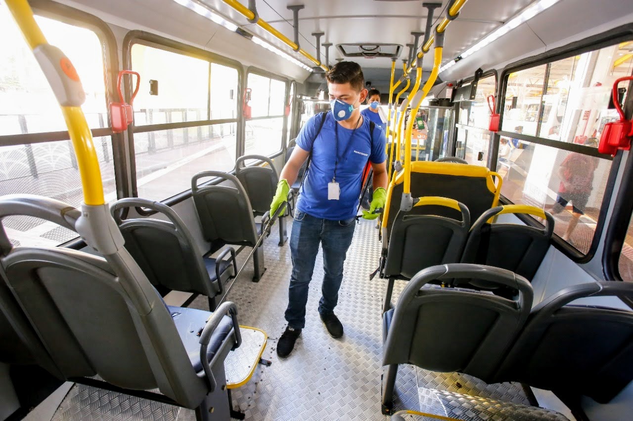 Foto de Transporte público reforça medidas de prevenção ao coronavírus