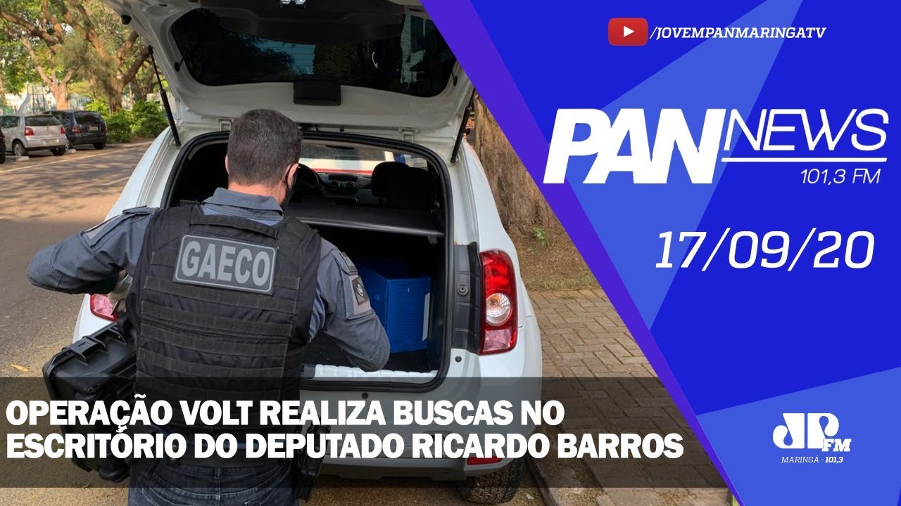 Foto de Operação “Volt” realiza buscas no escritório do deputado Ricardo Barros