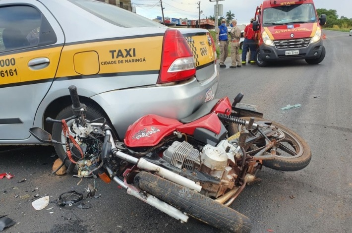 Acidente grave envolvendo motociclista logo pela manhã 1 ACIDENTE CARRO MOTO Acidente grave envolvendo motociclista logo pela manhã
