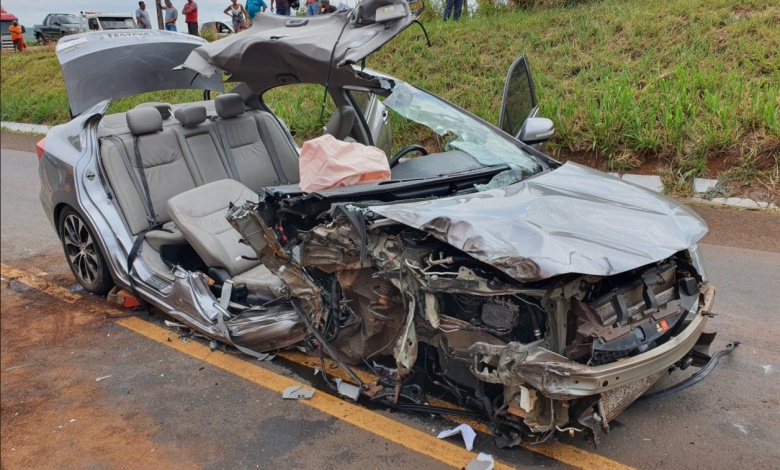 acidente pr 317 1 Policial de Maringá e família sofrem acidente grave na rodovia PR-317