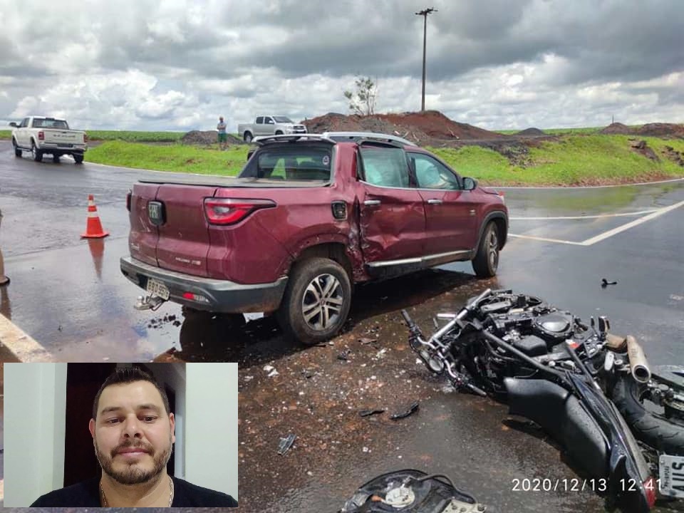 acidente moto rodovia Ex-secretário morre em acidente