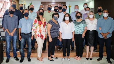 Foto de A equipe do segundo mandato de Walter Volpato