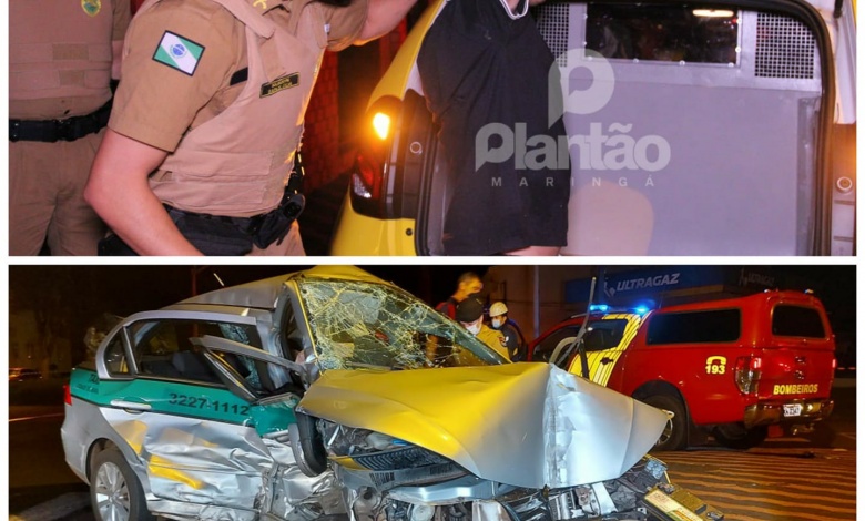 Duas pessoas perdem a vida após acidente em Maringá 1 acidente morte ladrao Duas pessoas perdem a vida após acidente em Maringá