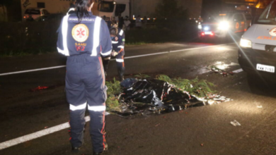 Foto de Homem morre atropelado na rodovia BR 376