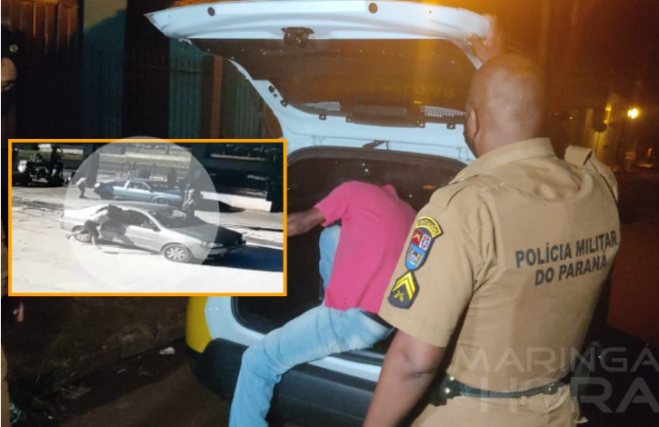 Polícia Militar de Sarandi prende homem que arrastou mulher grávida em Iguatemi 1 agressao veiculo arrasta Polícia Militar de Sarandi prende homem que arrastou mulher grávida em Iguatemi