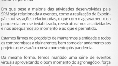 Foto de Sociedade Rural esclarece boato sobre falência