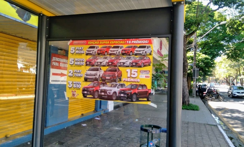 Vale Sorte usa espaço público para publicidade 1 vale sorte propaganda espaco publico Vale Sorte usa espaço público para publicidade