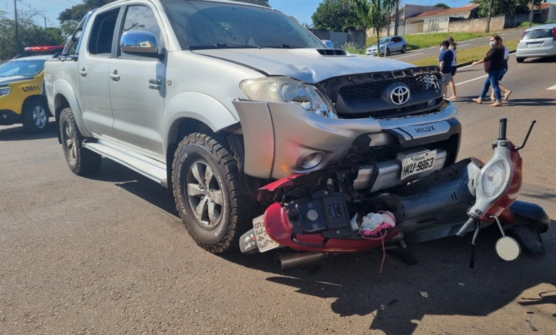 acidente moto maringa Motociclista poderá ter pé amputado após acidente