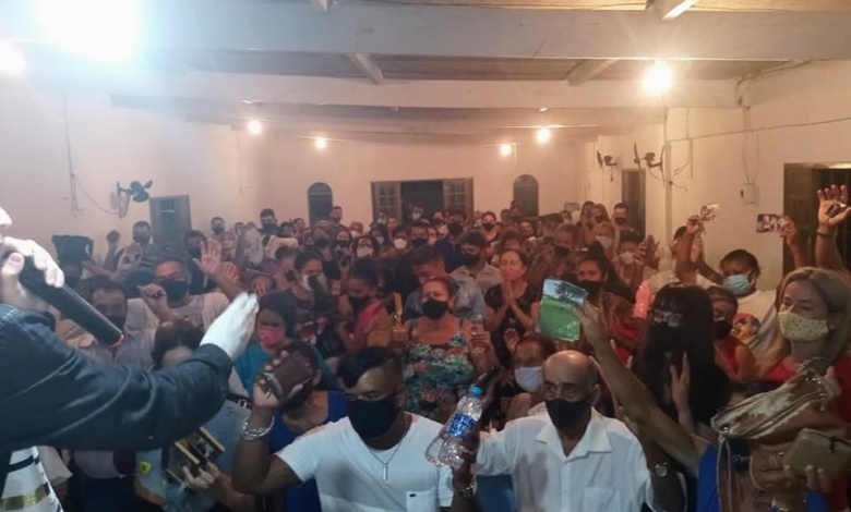 aglomeracao culto Culto com aglomeração é denunciado ao Ministério Público