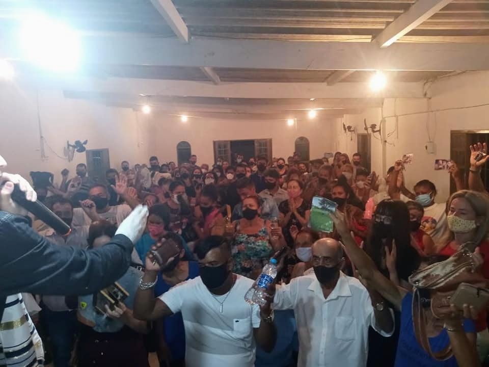 aglomeracao culto Culto com aglomeração é denunciado ao Ministério Público