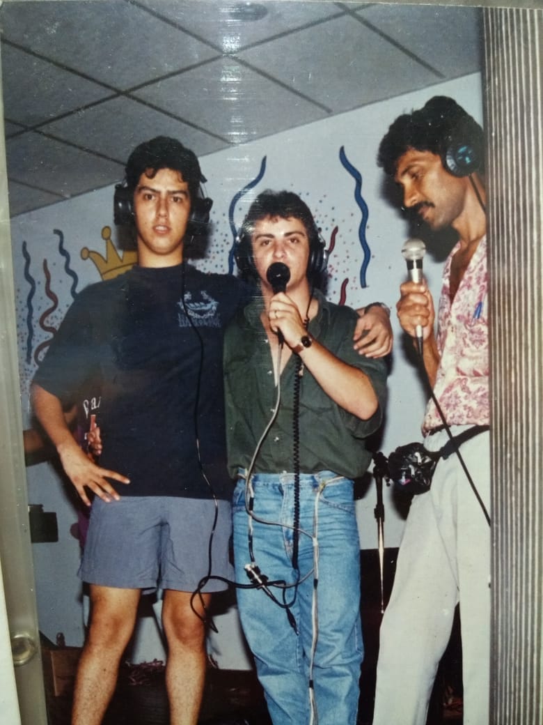 claudiomar cesar radio ingamar 1994 com Alexandro Freitas E Luis pereira Túnel do Tempo