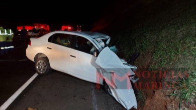 Foto de Acidente frontal deixa dois mortos em rodovia do Paraná