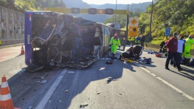 Foto de Veja o vídeo: Acidente na BR-376 comove Umuarama