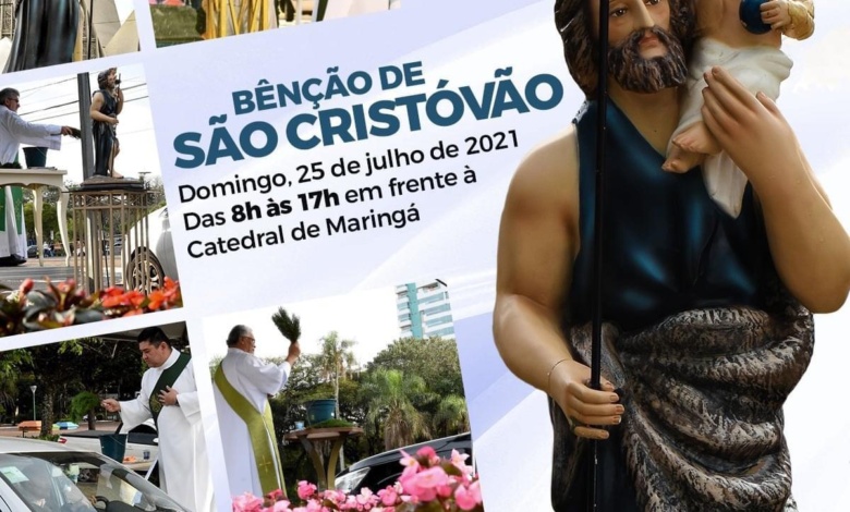 Bênção de São Cristóvão na Catedral de Maringá 1 WhatsApp Image 2021 07 21 at 11.29.37 Bênção de São Cristóvão na Catedral de Maringá