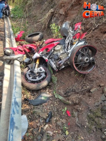 acidente moto 2 Advogado maringaense morre após acidente com motocicleta