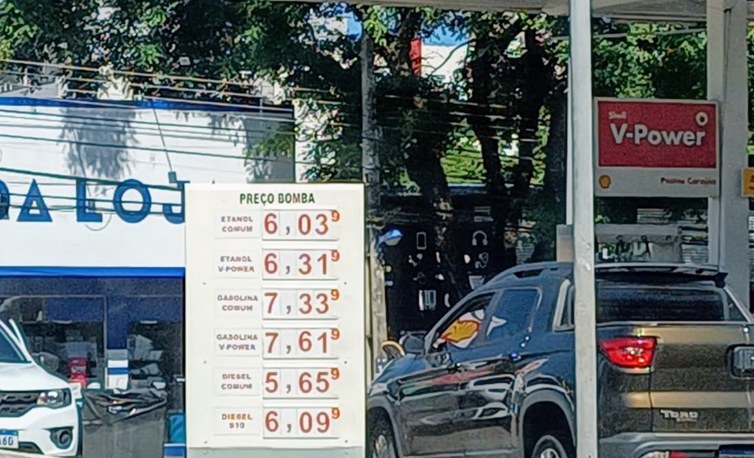 Precos postos Preços da gasolina hoje em Maringá