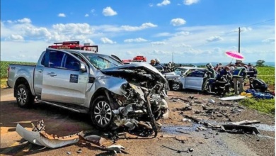 Foto de Mulher morre e várias pessoas ficaram feridas em um grave acidente na PR 317