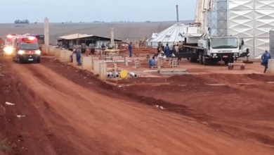 Foto de Trabalhador despenca de 20 metros de altura e morre na hora