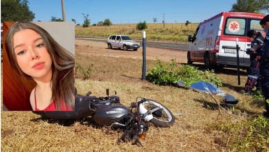 Foto de Adolescente de 16 anos morre em acidente com moto na região