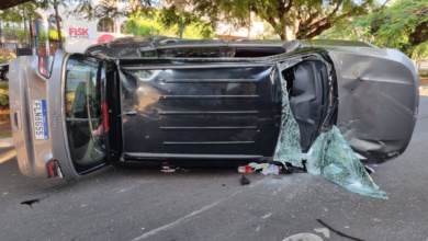 Foto de Duas mulheres ficam feridas em acidente na Zona 2 em Maringá