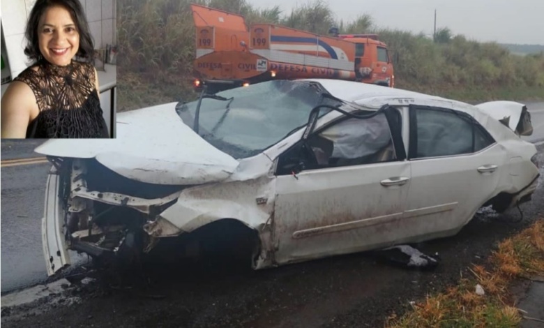 Empresária morre em acidente registrado na PR 463 1 acidente paranacity Empresária morre em acidente registrado na PR 463
