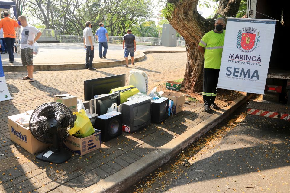 reciclagem Prefeitura de Maringá terá mutirão de descarte de materiais na Av. Cerro Azul