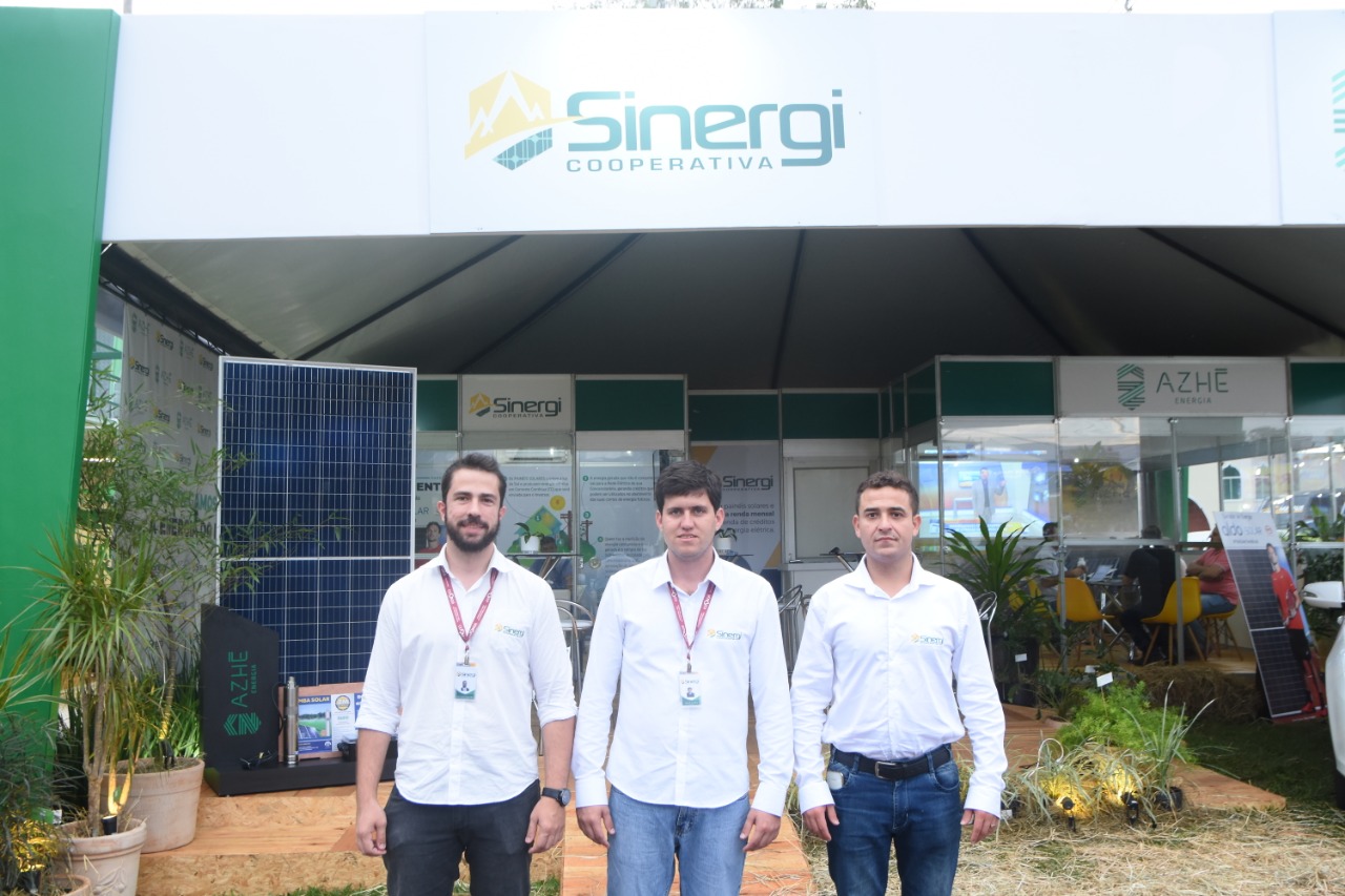 Diretores da Sinergi Expoingá vai sediar 1º Congresso Brasileiro de Energia Compartilhada