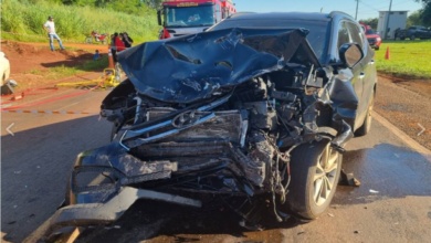 Foto de Colisão frontal matou motorista de ambulância