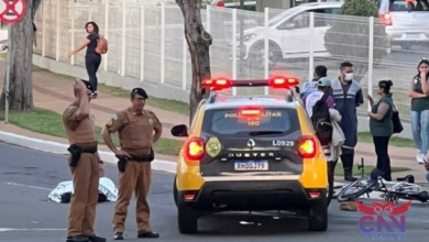 Foto de Acidente deixa ciclista morto em Maringá