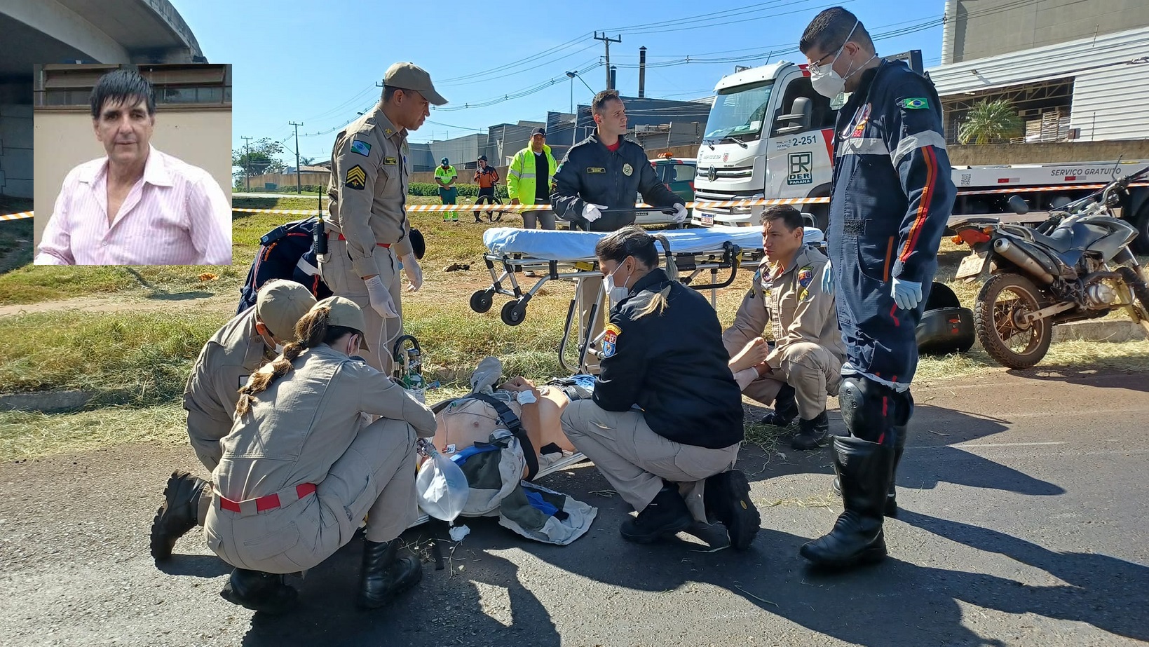 acidente moto Após dias internado vítima de acidente de moto em Maringá morre no hospital