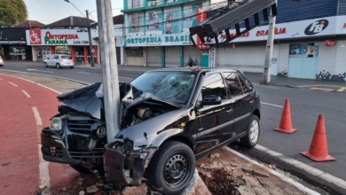 Foto de Motorista com suspeita de embriaguez sofre acidente grave