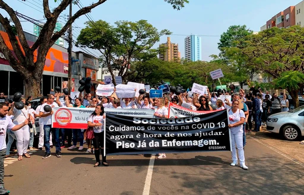 Manifestacao 0909 Ato pelo piso da Enfermagem