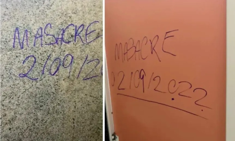 ‘Ameaça de atentado’ movimenta colégio 1 masacre ‘Ameaça de atentado’ movimenta colégio